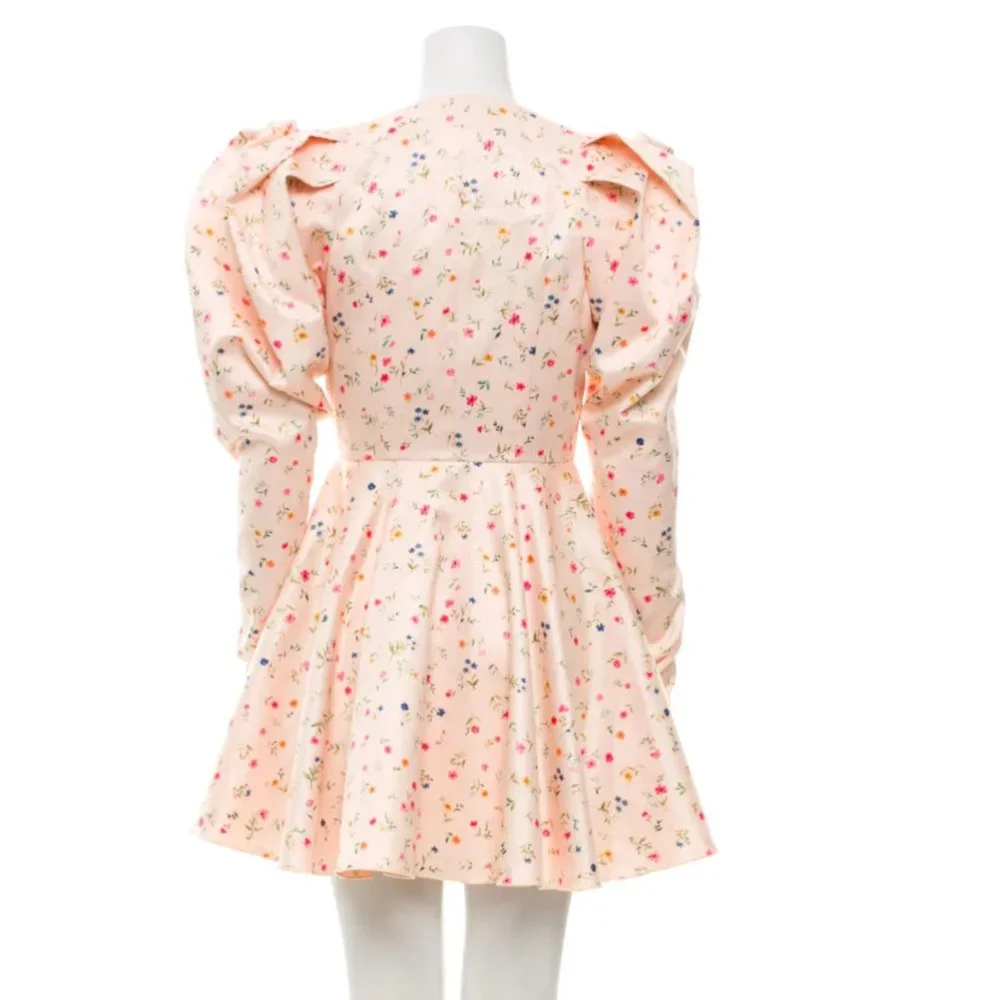ROTATE BIRGER CHRISTENSEN Floral Print Mini Dress w/ Tags XS, US2 - Picture 8 of 8